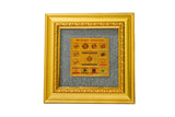 SHARI SAMPOON VASTU YANTRA PYRITE DUST FRAME