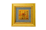 SHRI SAMPOORN SARV KAST NIVARRAN YANTRA PYRITE DUST FRAME